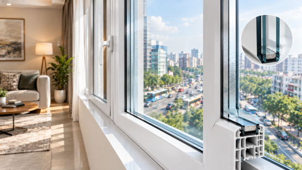 How uPVC windows reduce noise