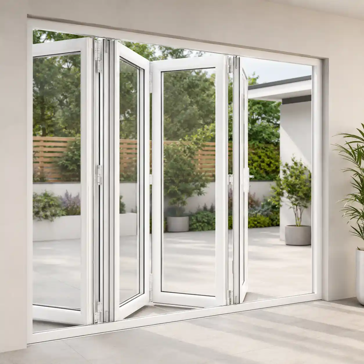 Chendur UPVC Casement Doors installation process